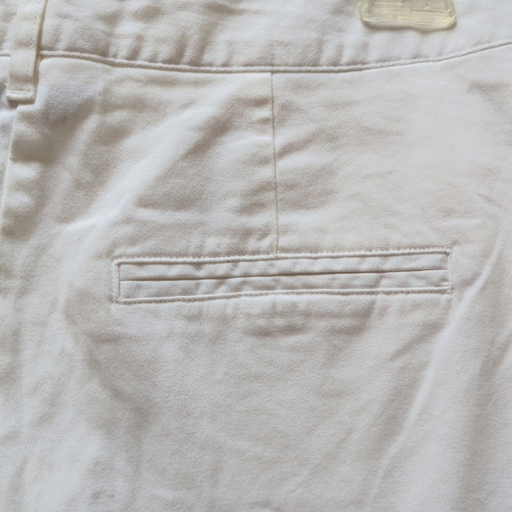 Ophelia Roe White Wide Leg Brushed Denim size 10 - Picture 6 of 6